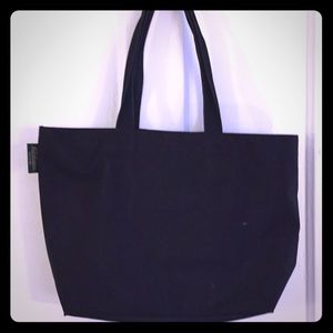 Herve Chapelier Medium Black Shopper Tote